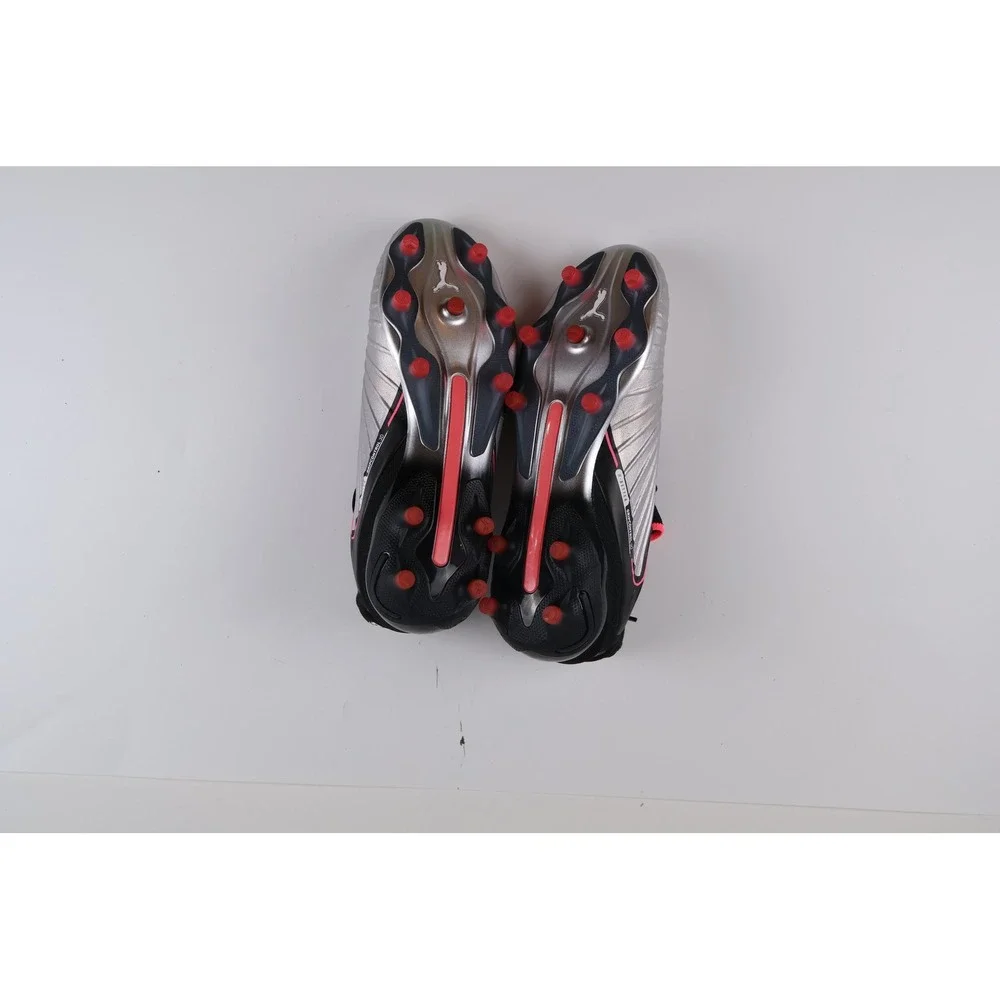 Puma Soccer Cleats King Ultimate Silver Black Pink Size 6 K-Better NEW